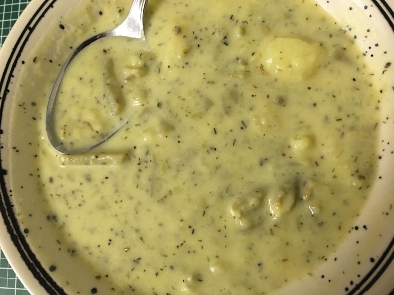 Sahnebohnensuppe